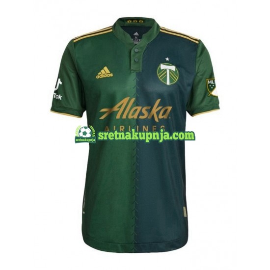 Muškarci Domaći Home Dresova Portland Timbers 2022 Kratkih Rukava