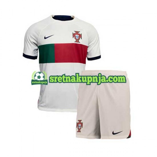 Dječja Gostujući Away Dresova Portugal World Cup 2022 Kratkih Rukava