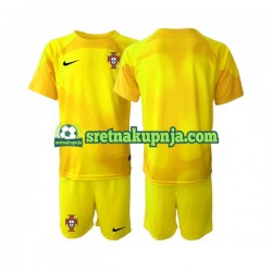 Dječja Domaći Home Golmanski Dresova Portugal World Cup 2022 Kratkih Rukava Dječja Domaći Home Golmanski Dresova Portugal World Cup 2022 Kratkih Rukava