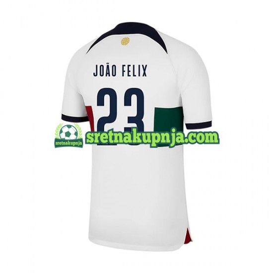 Muškarci Gostujući Away Dresova Portugal Joao Felix 23 World Cup 2022 Kratkih Rukava