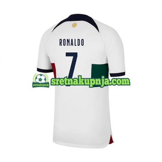 Muškarci Gostujući Away Dresova Portugal Ronaldo 7 World Cup 2022 Kratkih Rukava
