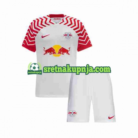 Dječja Domaći Home Dresova RB Leipzig 2023-2024 Kratkih Rukava