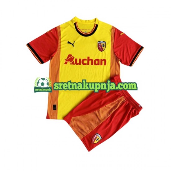 Dječja Domaći Home Dresova RC Lens 2023-2024 Kratkih Rukava