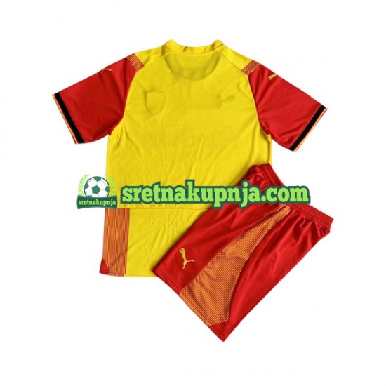 Dječja Domaći Home Dresova RC Lens 2023-2024 Kratkih Rukava