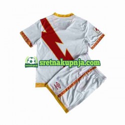 Dječja Domaći Home Dresova Rayo Vallecano 2023-2024 Kratkih Rukava