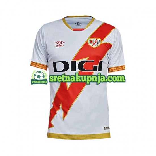 Muškarci Domaći Home Dresova Rayo Vallecano 2023-2024 Kratkih Rukava