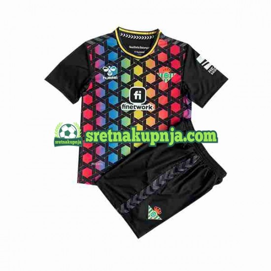 Dječja Domaći Home Golmanski Dresova Real Betis 2023-2024 Kratkih Rukava