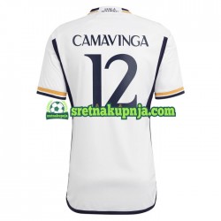 Muškarci Domaći Home Dresova Real Madrid Camavinga 12 2023-2024 Kratkih Rukava