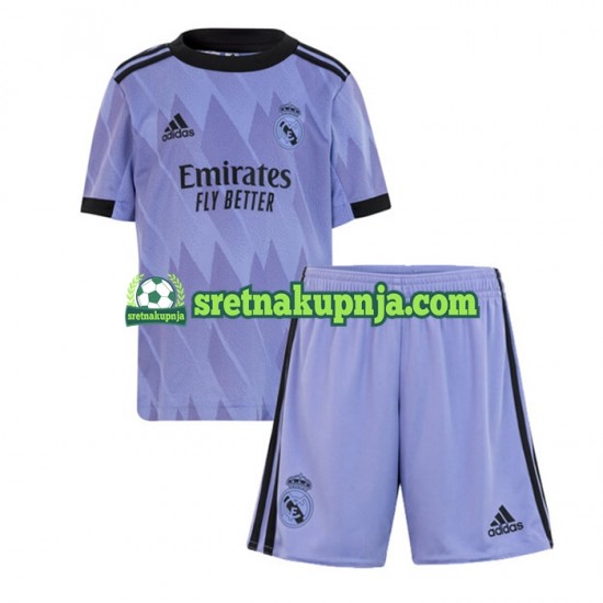 Dječja Gostujući Away Dresova Real Madrid 2022-2023 Kratkih Rukava