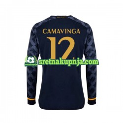 Muškarci Gostujući Away Dresova Real Madrid EDUARDO CAMAVINGA 12 2023-2024 Dugim Rukavima Muškarci Gostujući Away Dresova Real Madrid EDUARDO CAMAVINGA 12 2023-2024 Dugim Rukavima