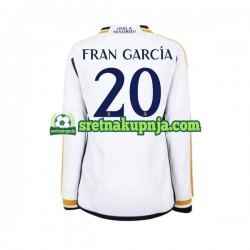 Muškarci Domaći Home Dresova Real Madrid Fran Garcia 20 2023-2024 Dugim Rukavima
