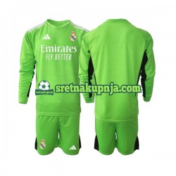 Dječja Domaći Home Golmanski Dresova Real Madrid 2023-2024 Dugim Rukavima