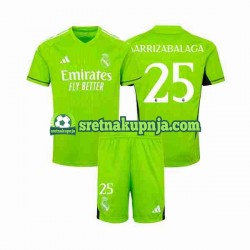 Dječja Domaći Home Golmanski Dresova Real Madrid Kepa Arrizabalaga 25 2023-2024 Kratkih Rukava
