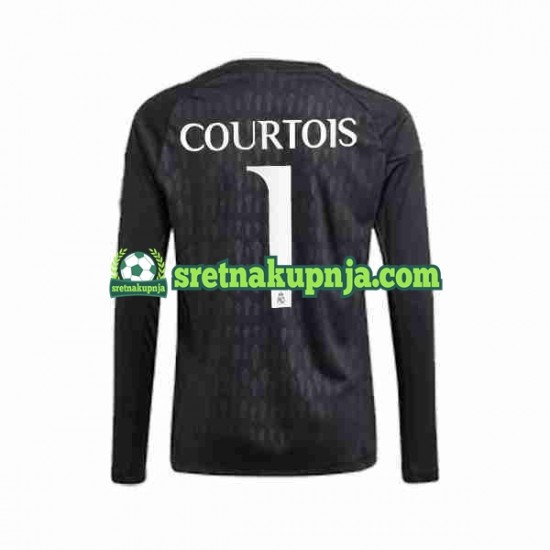 Muškarci Gostujući Away Golmanski Dresova Real Madrid Thibaut Courtois 1 2023-2024 Dugim Rukavima