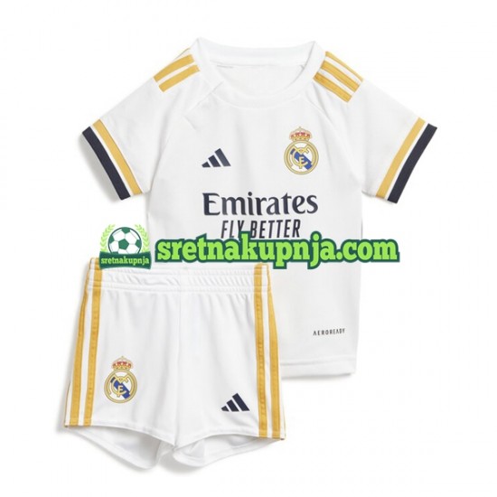 Dječja Domaći Home Dresova Real Madrid 2023-2024 Kratkih Rukava