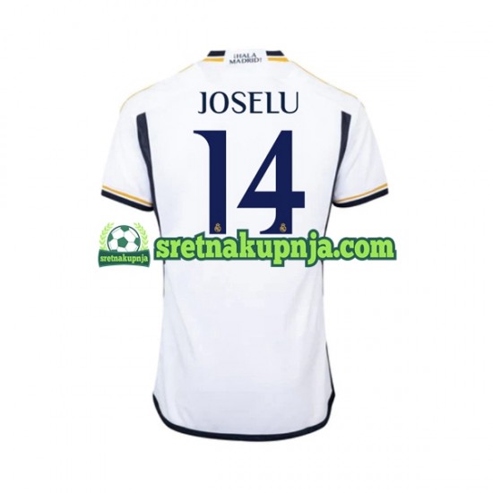 Muškarci Domaći Home Dresova Real Madrid JOSELU 14 2023-2024 Kratkih Rukava