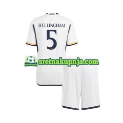 Dječja Domaći Home Dresova Real Madrid Jude Bellingham 5 2023-2024 Kratkih Rukava