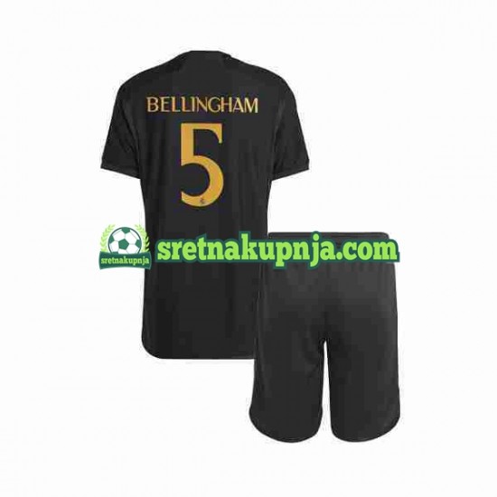 Dječja Treći Dresova Real Madrid Jude Bellingham 5 2023-2024 Kratkih Rukava
