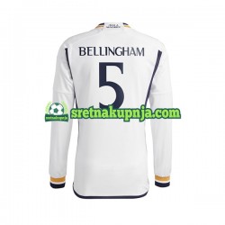 Muškarci Domaći Home Dresova Real Madrid Jude Bellingham 5 2023-2024 Dugim Rukavima