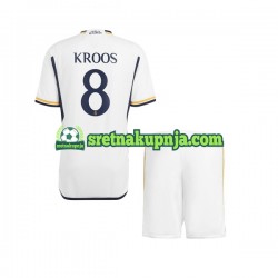 Dječja Domaći Home Dresova Real Madrid Kroos 8 2023-2024 Kratkih Rukava