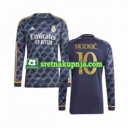 Muškarci Gostujući Away Dresova Real Madrid Luka Modric 10 2023-2024 Dugim Rukavima