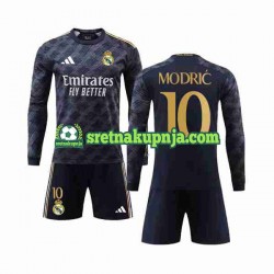 Dječja Gostujući Away Dresova Real Madrid Luka Modric 10 2023-2024 Dugim Rukavima