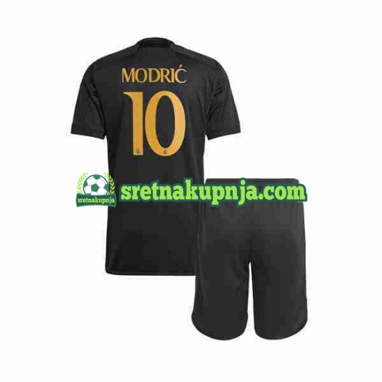 Dječja Treći Dresova Real Madrid Luka Modric 10 2023-2024 Kratkih Rukava