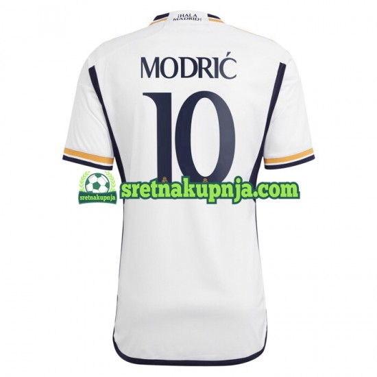 Muškarci Domaći Home Dresova Real Madrid Modric 10 2023-2024 Kratkih Rukava