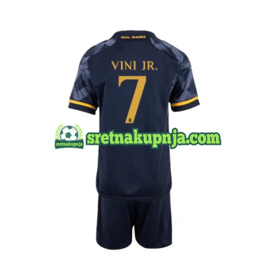 Dječja Gostujući Away Dresova Real Madrid Vinicius Junior 7 2023-2024 Kratkih Rukava