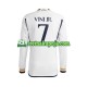Muškarci Domaći Home Dresova Real Madrid Vinicius Junior 7 2023-2024 Dugim Rukavima