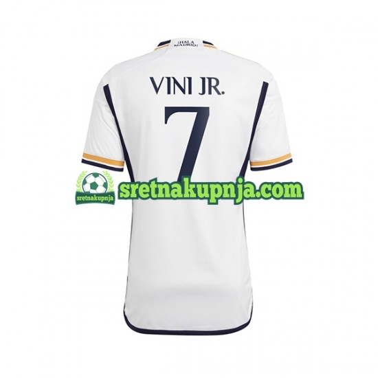 Muškarci Domaći Home Dresova Real Madrid Vinicius Junior 7 2023-2024 Kratkih Rukava