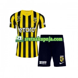 Dječja Domaći Home Dresova SBV Vitesse 2022-2023 Kratkih Rukava