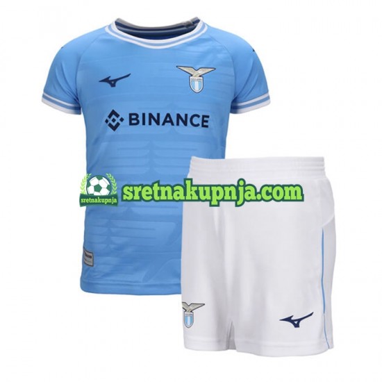 Dječja Domaći Home Dresova SS Lazio 2022-2023 Kratkih Rukava