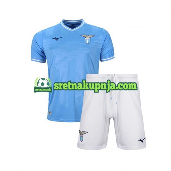 Dječja Domaći Home Dresova SS Lazio 2023-2024 Kratkih Rukava