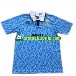 Muškarci Domaći Home Dresova SS Lazio Retro 1991 Kratkih Rukava Muškarci Domaći Home Dresova SS Lazio Retro 1991 Kratkih Rukava