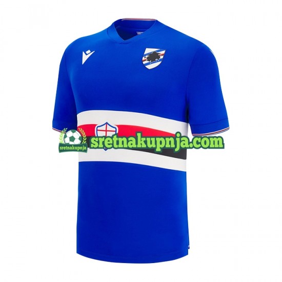 Muškarci Domaći Home Dresova Sampdoria 2022-2023 Kratkih Rukava