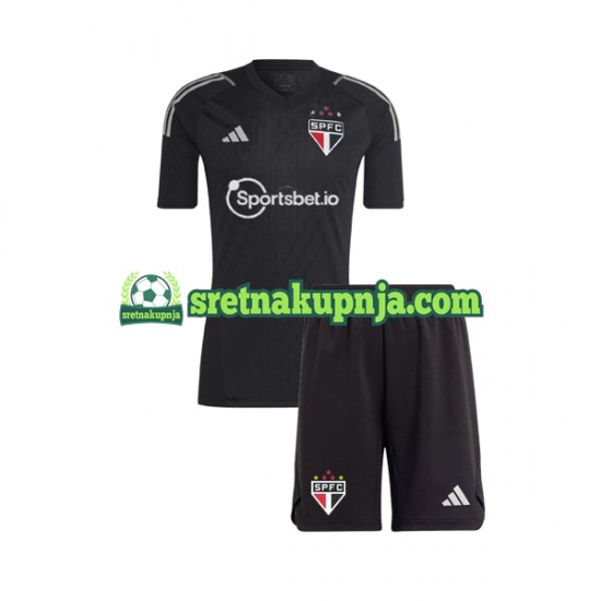 Dječja Domaći Home Golmanski Dresova Sao Paulo 2023-2024 Kratkih Rukava