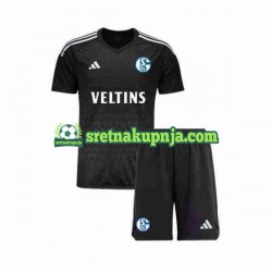 Dječja Gostujući Away Golmanski Dresova Schalke 04 2023-2024 Kratkih Rukava