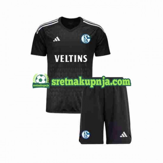 Dječja Gostujući Away Golmanski Dresova Schalke 04 2023-2024 Kratkih Rukava