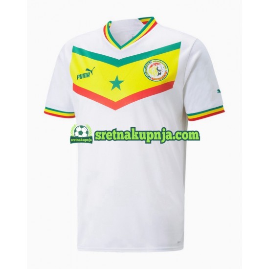 Muškarci Domaći Home Dresova Senegal World Cup 2022 Kratkih Rukava