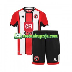 Dječja Domaći Home Dresova Sheffield United 2023-2024 Kratkih Rukava