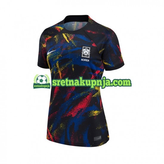Žene Gostujući Away Dresova Južna Koreja World Cup 2022 Kratkih Rukava