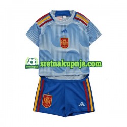 Dječja Gostujući Away Dresova Španjolska World Cup 2022 Kratkih Rukava Dječja Gostujući Away Dresova Španjolska World Cup 2022 Kratkih Rukava