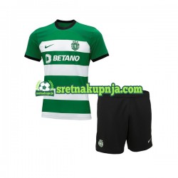 Dječja Domaći Home Dresova Sporting CP 2023-2024 Kratkih Rukava