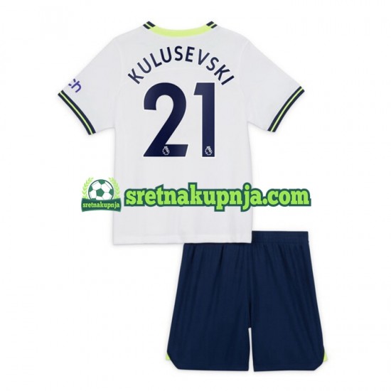 Dječja Domaći Home Dresova Tottenham Hotspur Dejan Kulusevski 21 2022-2023 Kratkih Rukava