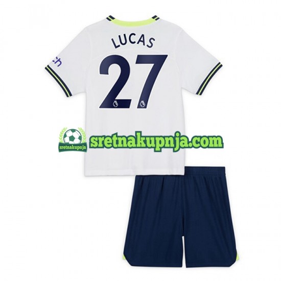 Dječja Domaći Home Dresova Tottenham Hotspur Lucas Moura 27 2022-2023 Kratkih Rukava