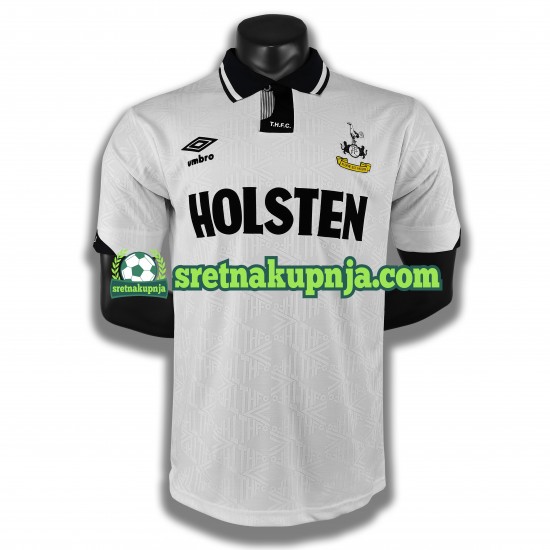 Muškarci Domaći Home Dresova Tottenham Hotspur Retro 1990 Kratkih Rukava