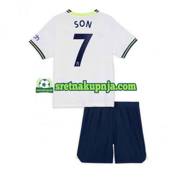 Dječja Domaći Home Dresova Tottenham Hotspur Son Heung-min 7 2022-2023 Kratkih Rukava