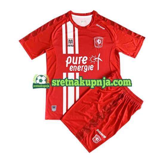 Dječja Domaći Home Dresova Twente 2022-2023 Kratkih Rukava