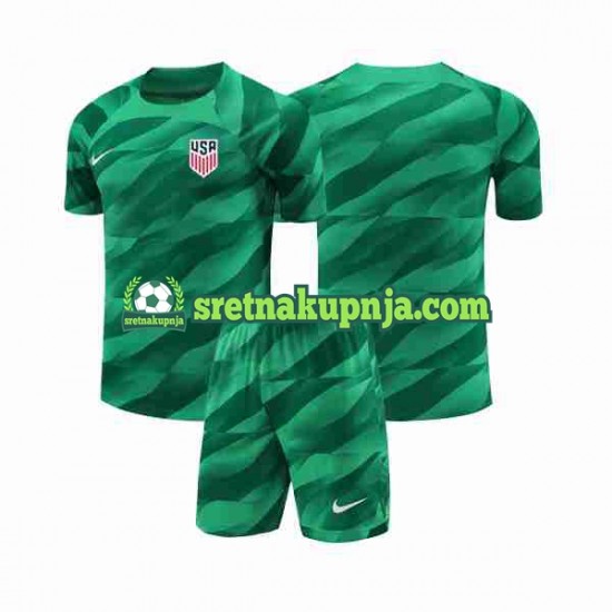Dječja Domaći Home Golmanski Dresova SAD 2023-2024 Kratkih Rukava